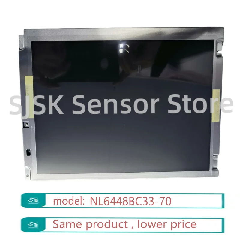 

NL6448BC33-70 10.4 Inch VGA 640×480 TFT LCD Screen 450cd/m² CMOS Industrial High Temp Display Replacement