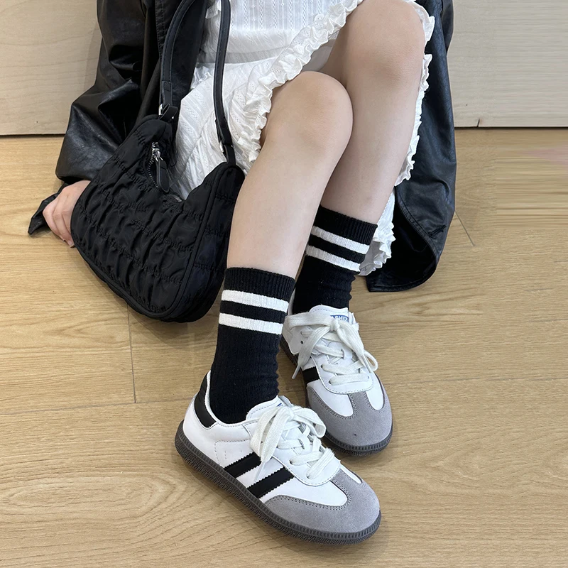 Girl Toddler Shoes High-Quality Non-slip Sneaker Rubber Sole Kids Sports Shoes dermis 1-12 years Old Child Casual Fashion Shoes