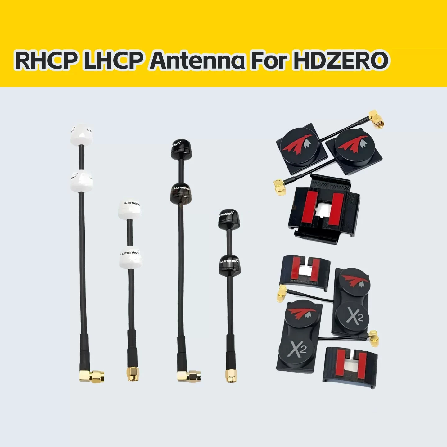 Truerc X-air 5.8g Mkii Antenna Suitable For Hdzero Glasses Rhcp Crossover Machine Axii