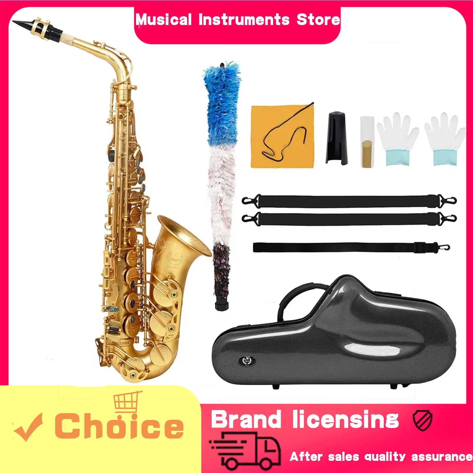 

Металлический кларнет MBAT Alto Sax Brass Eb с ручной гравировкой, золотой, с перламутровой вставкой, для начинающих, аксессуары для деревянных духовых инструментов