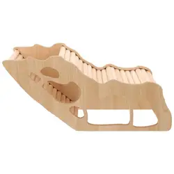 Hamster Wooden House for Guinea Pig Houses Hideouts Rat Cage Squirrel Household