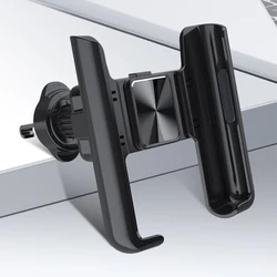 Nieuwe telefoonhouder 360° ° Rotatiestandaard voor mobiele telefoon Universele zwaartekracht Autotelefoonhouder in de auto Air Vent Clip Ondersteuning Mount GPS