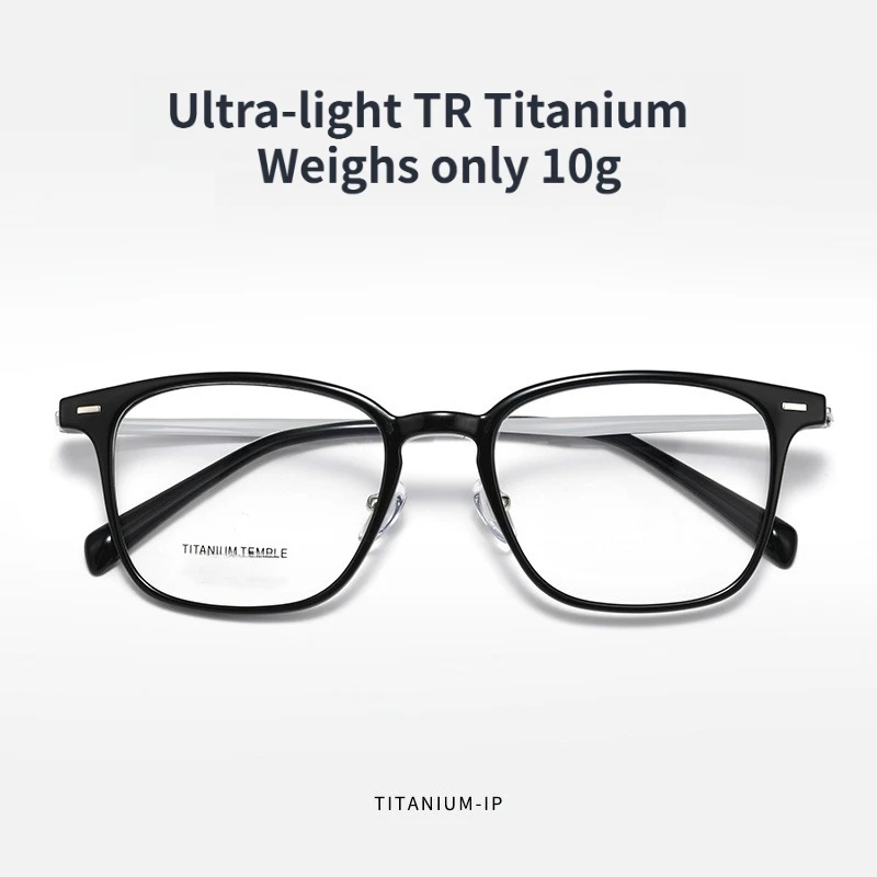 

BN Vintage TR Титановая оправа Легкие оптические очки унисекс Легкие оптические очки из чистого титана с высокой по рецепту