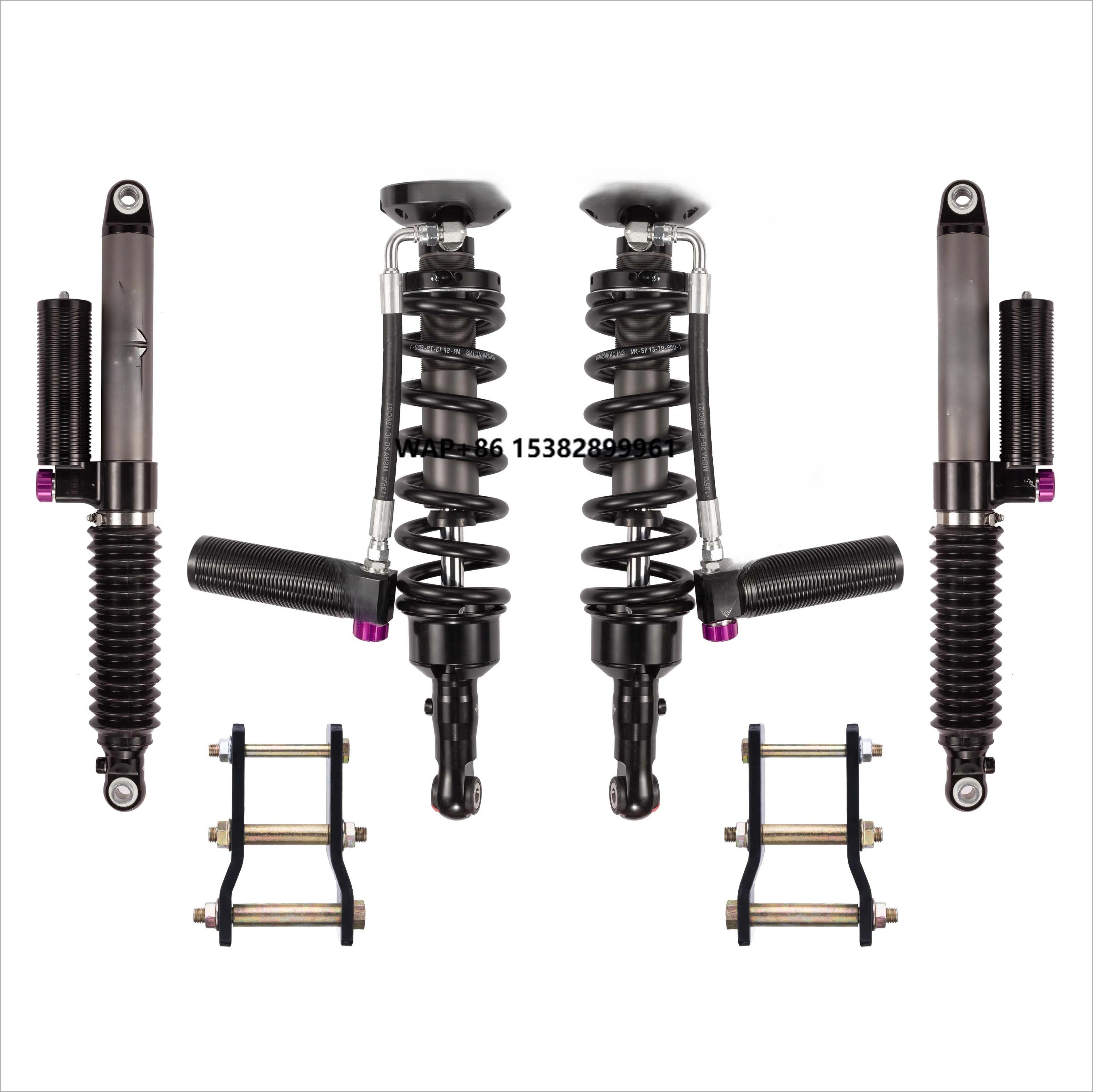 For Hilux Accessories 4x4 Suspension Shock Absorber Monotube 2.5 Remote Reservoir Coilover Adjustable Suspension Mamba