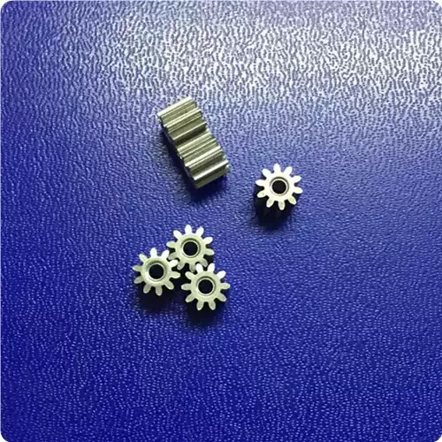 

10pcs/lot iron-based metal gear 0.6 module 10teeth inner hole size 2.23mm mechanical parts spur gear