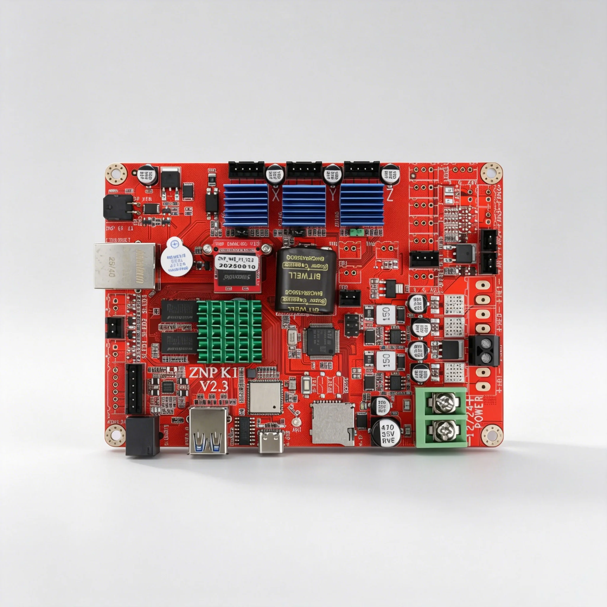 Motherboard ZNP K1 V2.3 für Elegoo Neptune 4 Max / Neptune 4 Plus STM 32-Bit Silent Mainboard ZNP K1 V2.0 für Flachbandkabel-Druck – Detail 10
