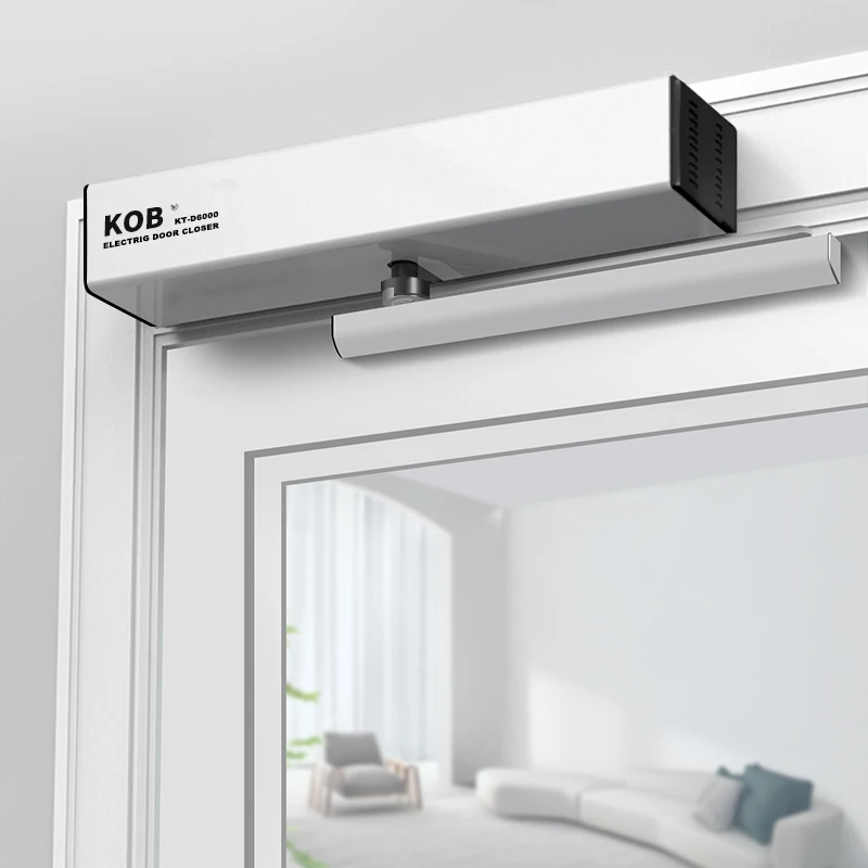 

Silent hydraulic adjustable electric automatic door openers and door closers with push-pull devices, suitable for hotel use, ca