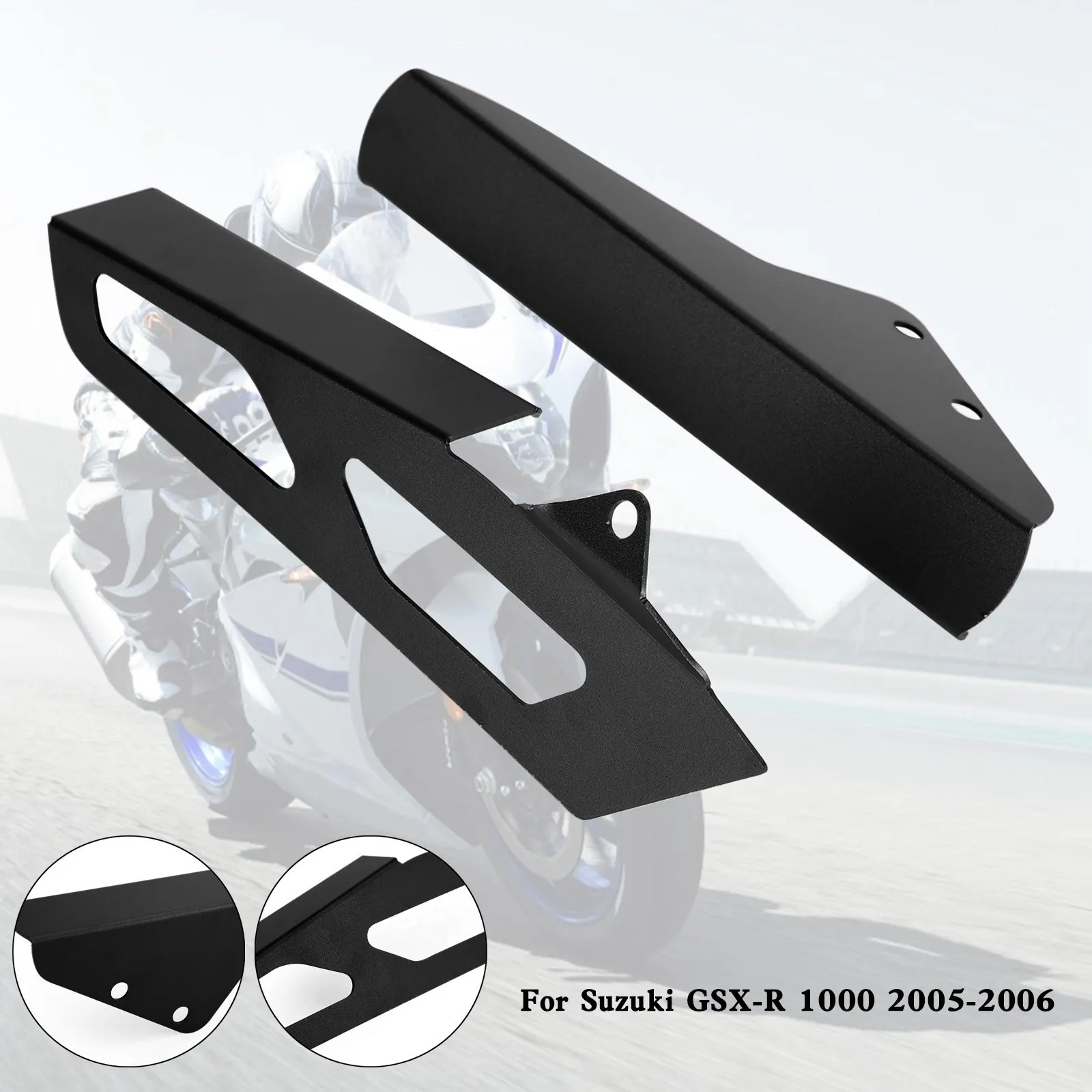 

Rear Sprocket Chain Guard Cover for Suzuki GSX-R GSXR 1000 2005-2006 K5 Black