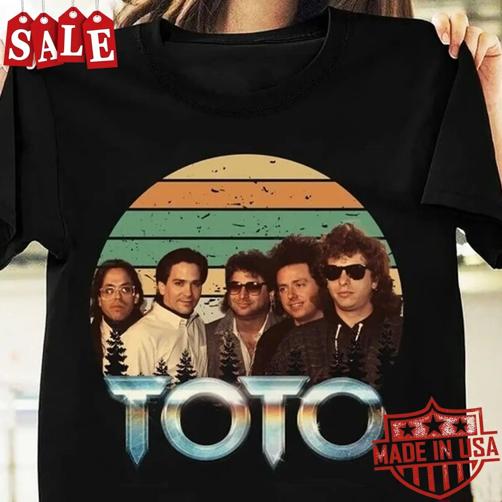 New Toto American Rock Band Gift For Fans Unisex S-5XL Shirt PP749