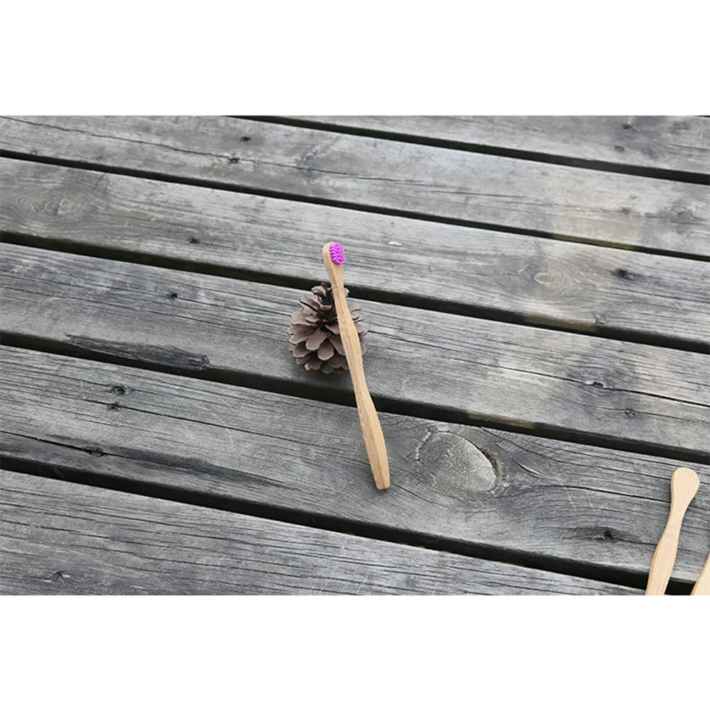 

4pcs Toothbrushes Soft Bristles Kids Adult Deep Cleaning Coated Tongue al Health Anti Natural Toothbrush Pack Slip H