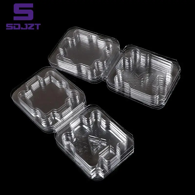 10Pcs CPU case holder tray box plastic protection for socket 775 1150 1156