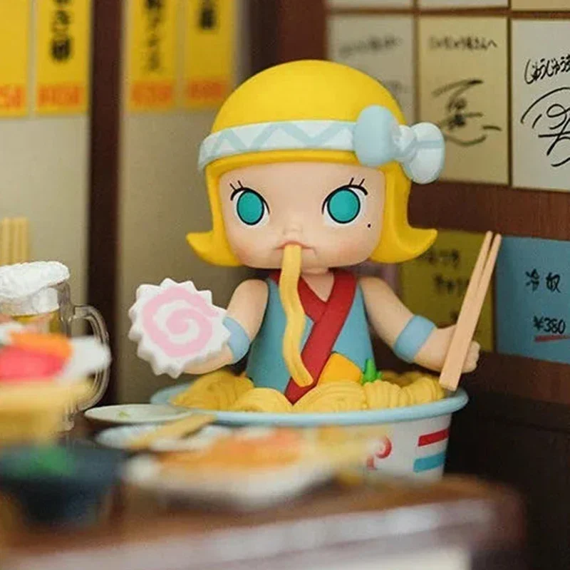 

Original One Day of Molly Series Mystery Box Anime Pvc Original Figure Collection Model Desktop Ornaments Doll Toys