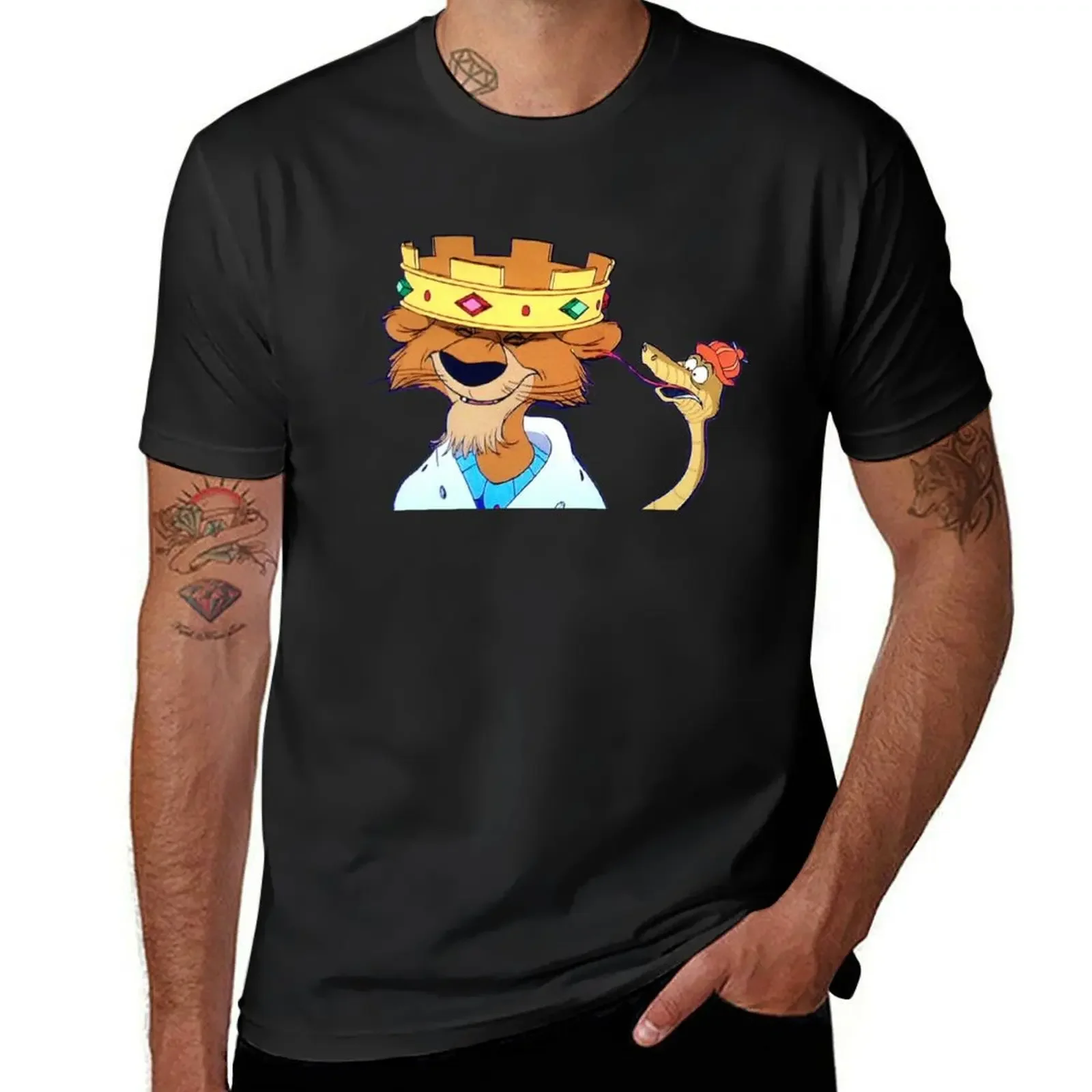 King and hiss snake T-Shirt Blouse summer top new edition mens champion t shirts