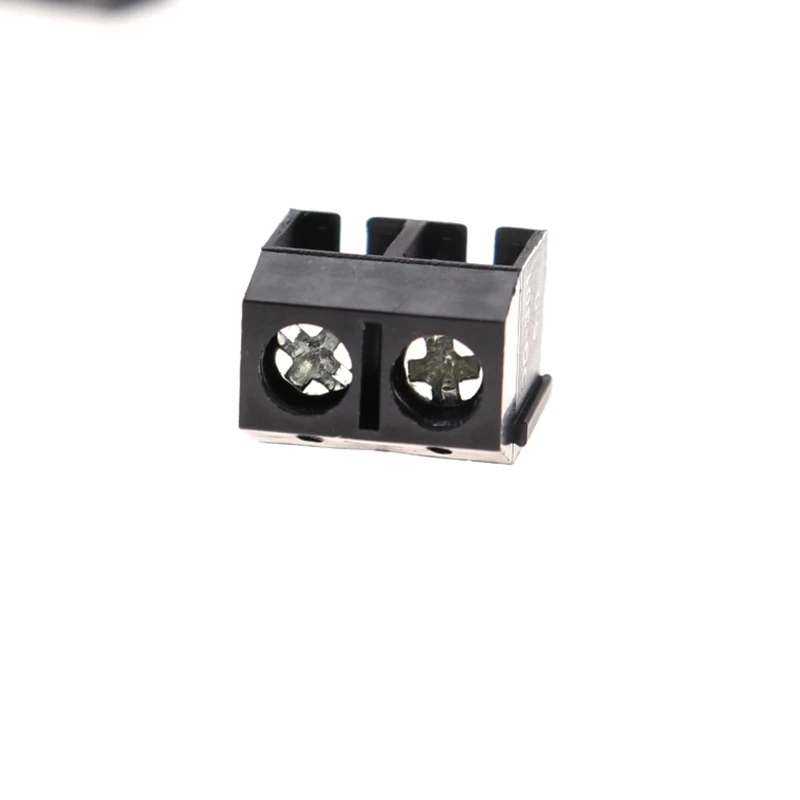 10PCS/LOT KF301-2P KF301-5.0-2P KF301 Screw 2Pin 5.0mm Straight Pin Screw Block connector Black Red Green And Blue