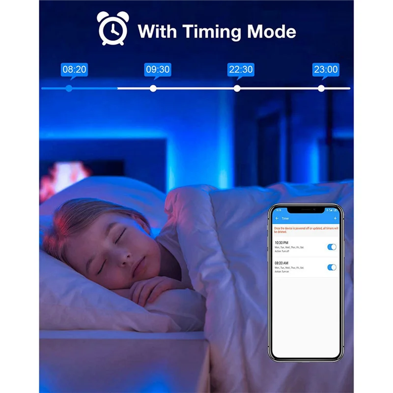 A64K 10X RGB Smart Music Bluetooth Smart Controller SP611E For WS2812B SK6812 WS2811 Addressable LED RGB Tape Strip