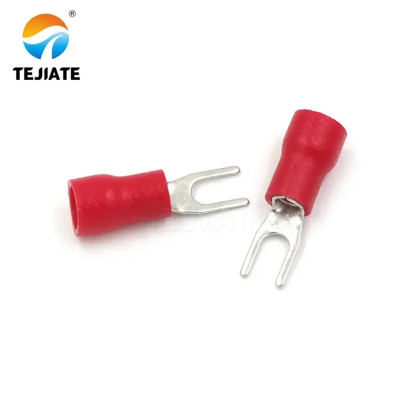 20 шт. клеммная колодка холодного прессования SV3.5-4 вилочная U-образная Y-образная изолированная лопасть пружинный разъем SV1.25-3 медная головка