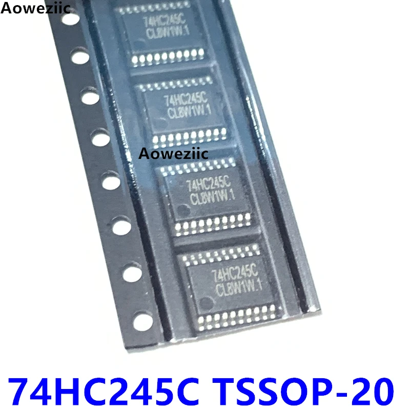 Circuito integrado 74HC245C, Parche de TSSOP-20, nuevo, original