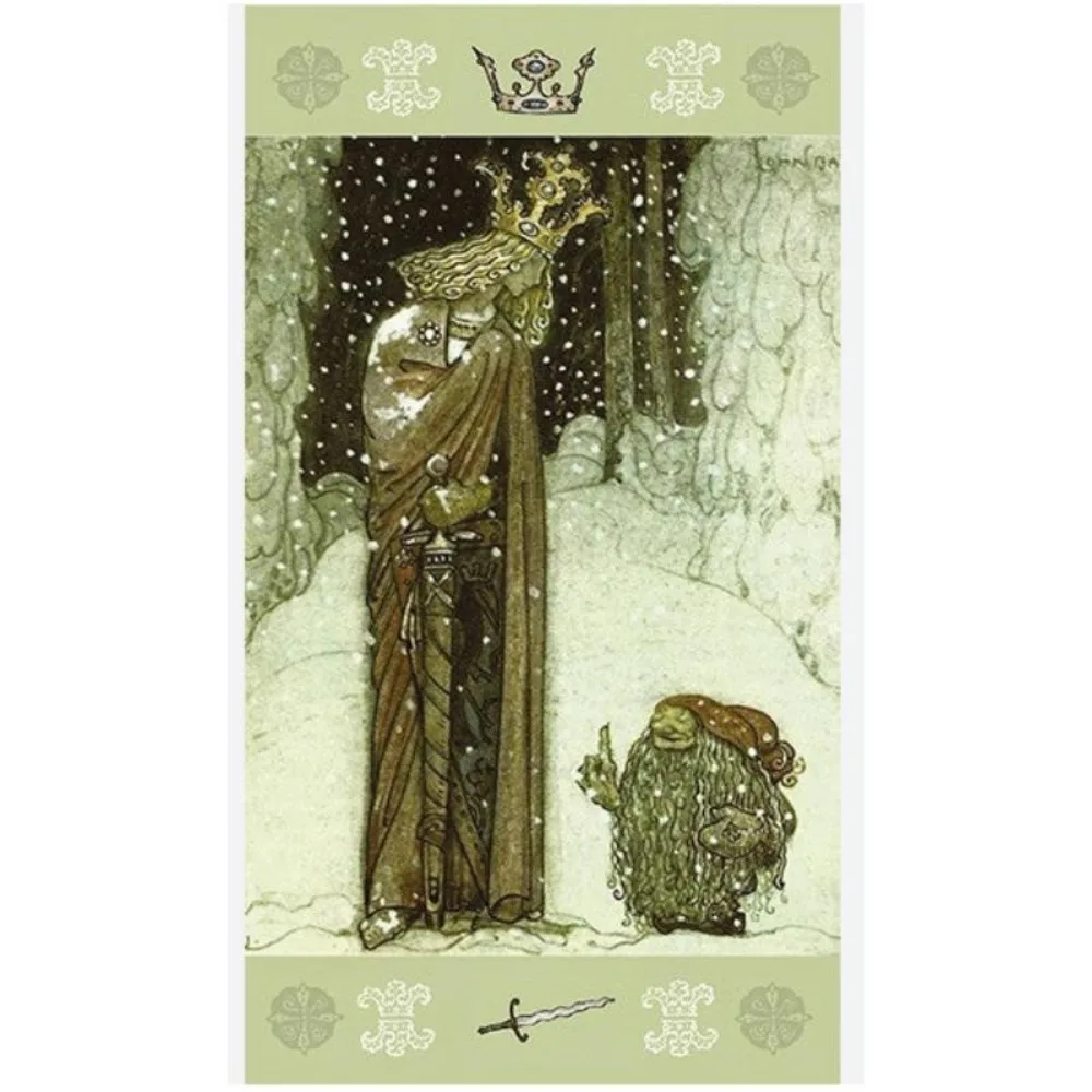 10.3 X 6cm John Bauer Tarot 78 Pcs Cards