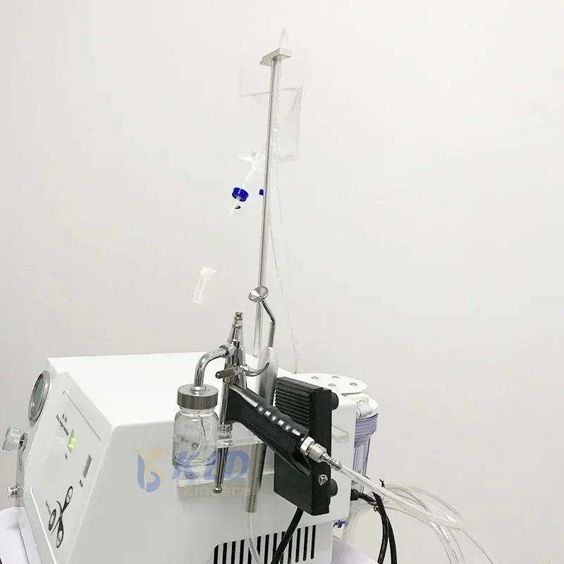 High pressure Oxygen Jet Peel Facial Beauty Machine skin tightening rejuvenation clear