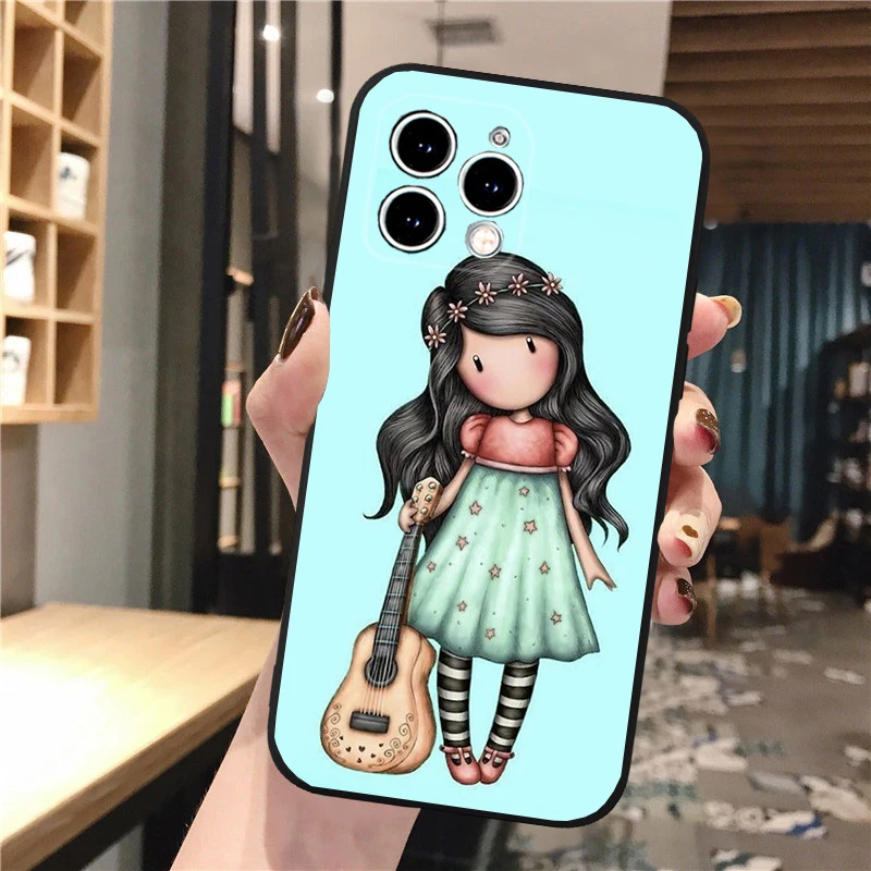 Cartoon Girl-Gorjuss Phone Case For iphone 16 15 14 Pro Max 16 15 14 13 12 Pro 15Plus iphone 11 Shell