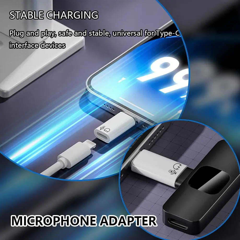 USB OTG Adapter For IOS13 Lightnings To USB 3.0 Type-C Converter Compatible With Iphone14/13/12 Ipad Card Reader Earph O8G5