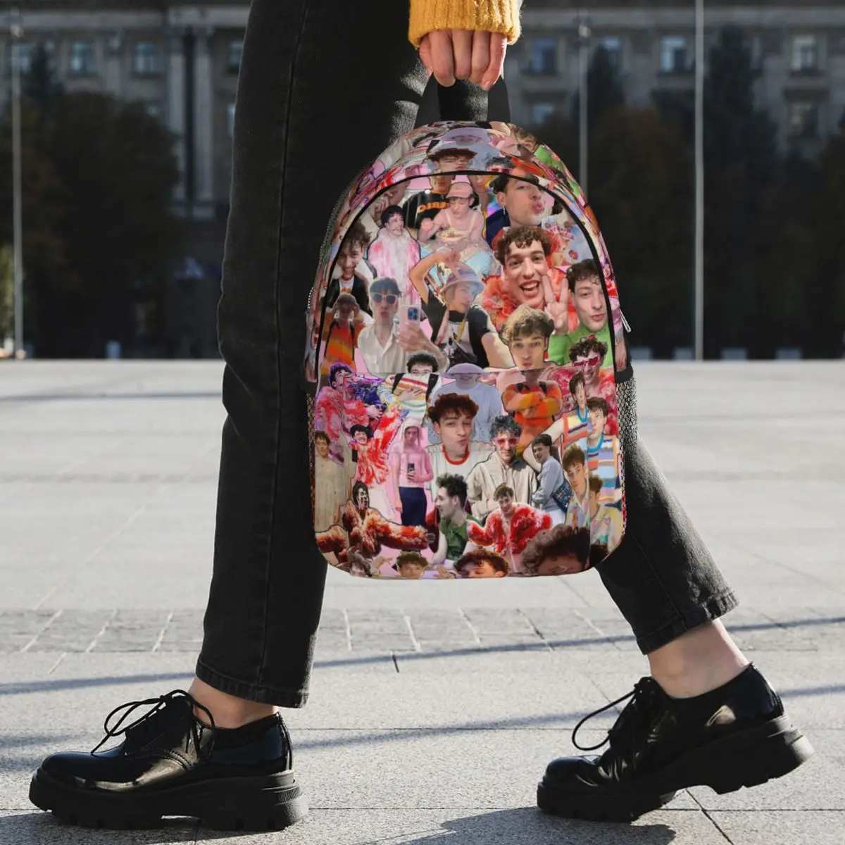 Nemo Eurovisions Switzerland Winner Backpack Student BookBag Men Women School Bag Laptop Shoulder Bags