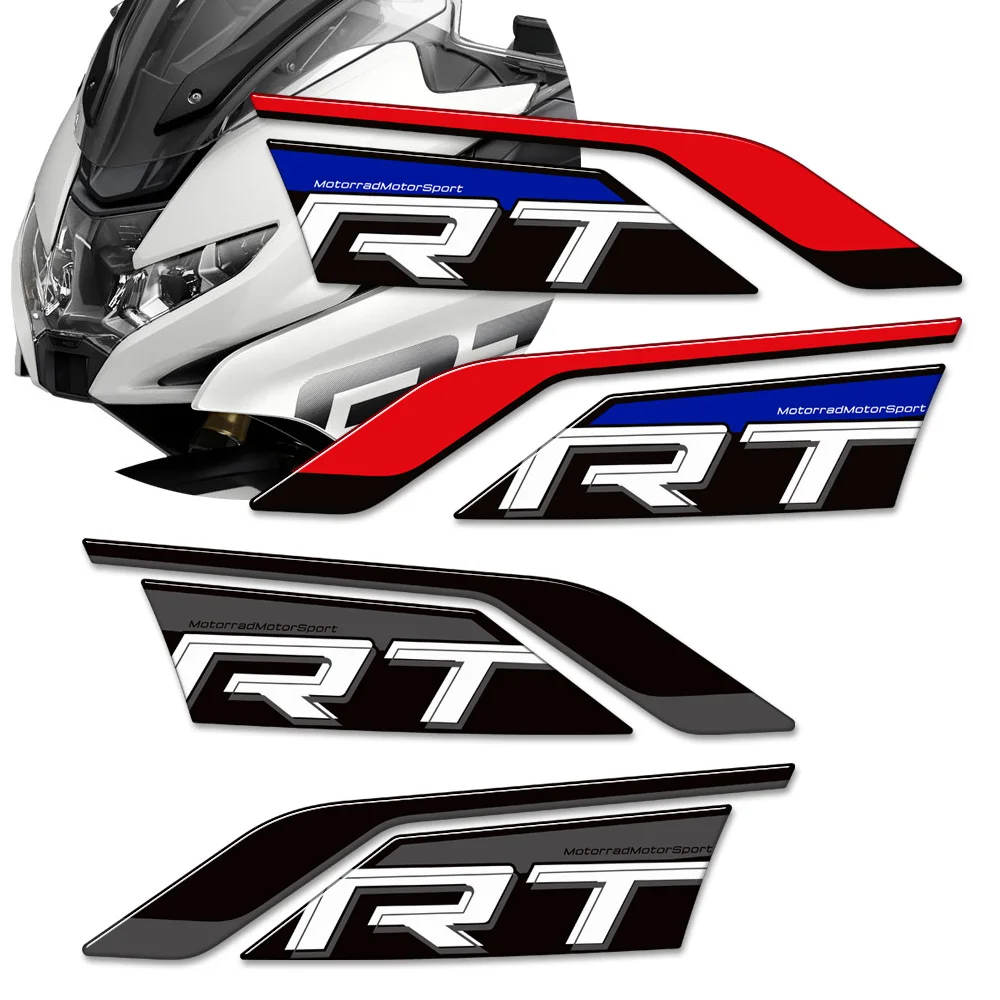 Motorcycle Protector Tank Knee Pad Grips Gas Fuel Oil 3D Stickers Decals For BMW R1250RT R 1250 RT R1250 2021 - 2025