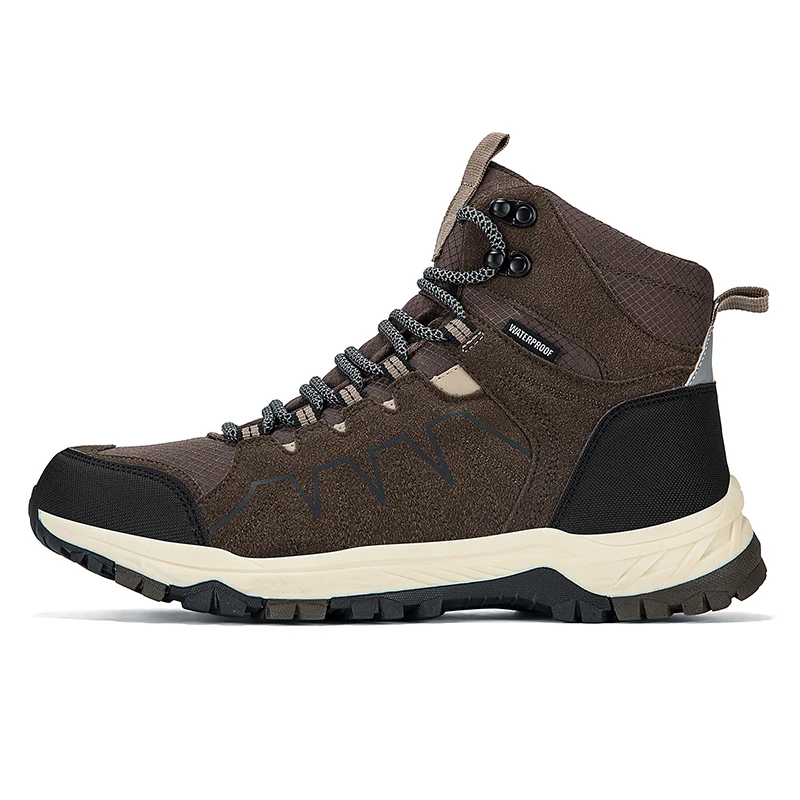 Non-slip Men Hiking Shoes Breathable Outdoor Wear Resistant Splashproof Climbing Men Sneaker Tourism Mountain Shoes 38-44