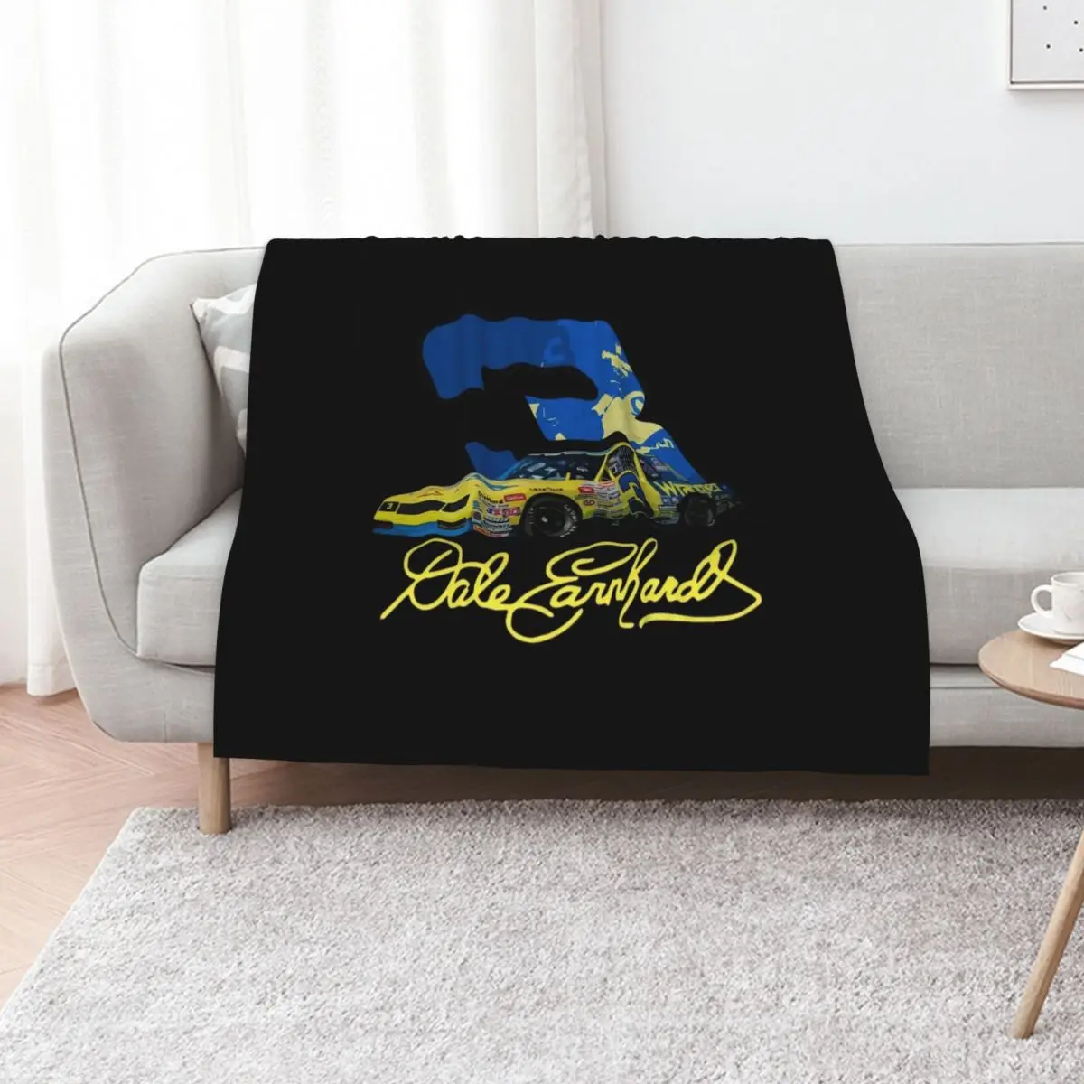 Dale Sr #3 Retro Stock Car Throw Blanket Giant Sofa blankets ands Cute Thin Personalized Gift Blankets