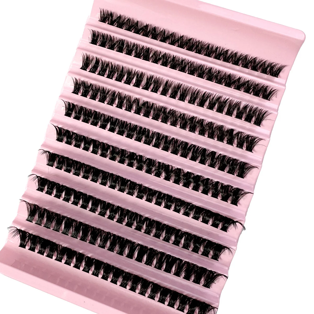Faux Nerz Wimpern 540Cluster C Gekräuselt 9-16mm Gemischte Natürliche Wimpernverlängerung 3D Russische Streifen Persönliche Wimpern Make-Up-Tool