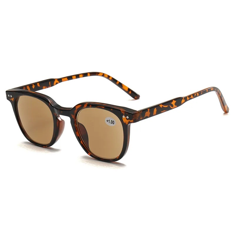 Ahora Fashion UV Protection Reading SunGlasses For Women Men Gray Tea Lens Presbyopia Eyeglasses UV400 oculos With Diopters
