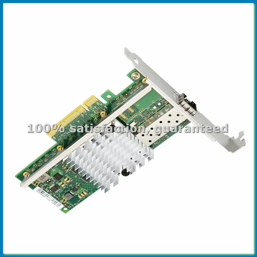 

Сетевая карта 10G для серверов PCIE X8 X520-DA1, оптоволоконный Ethernet-адаптер 10 Гбит/с, чип 82599EN для 7/8/10-A32R