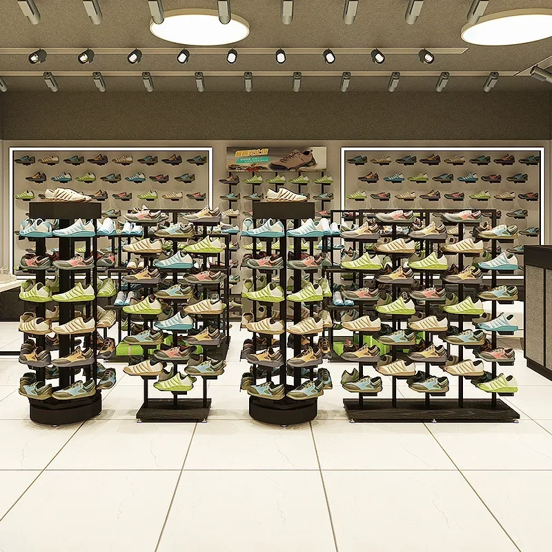 Electric intelligent 360-degree rotating electric shoe rack, hardware system, multi-layer storage 5