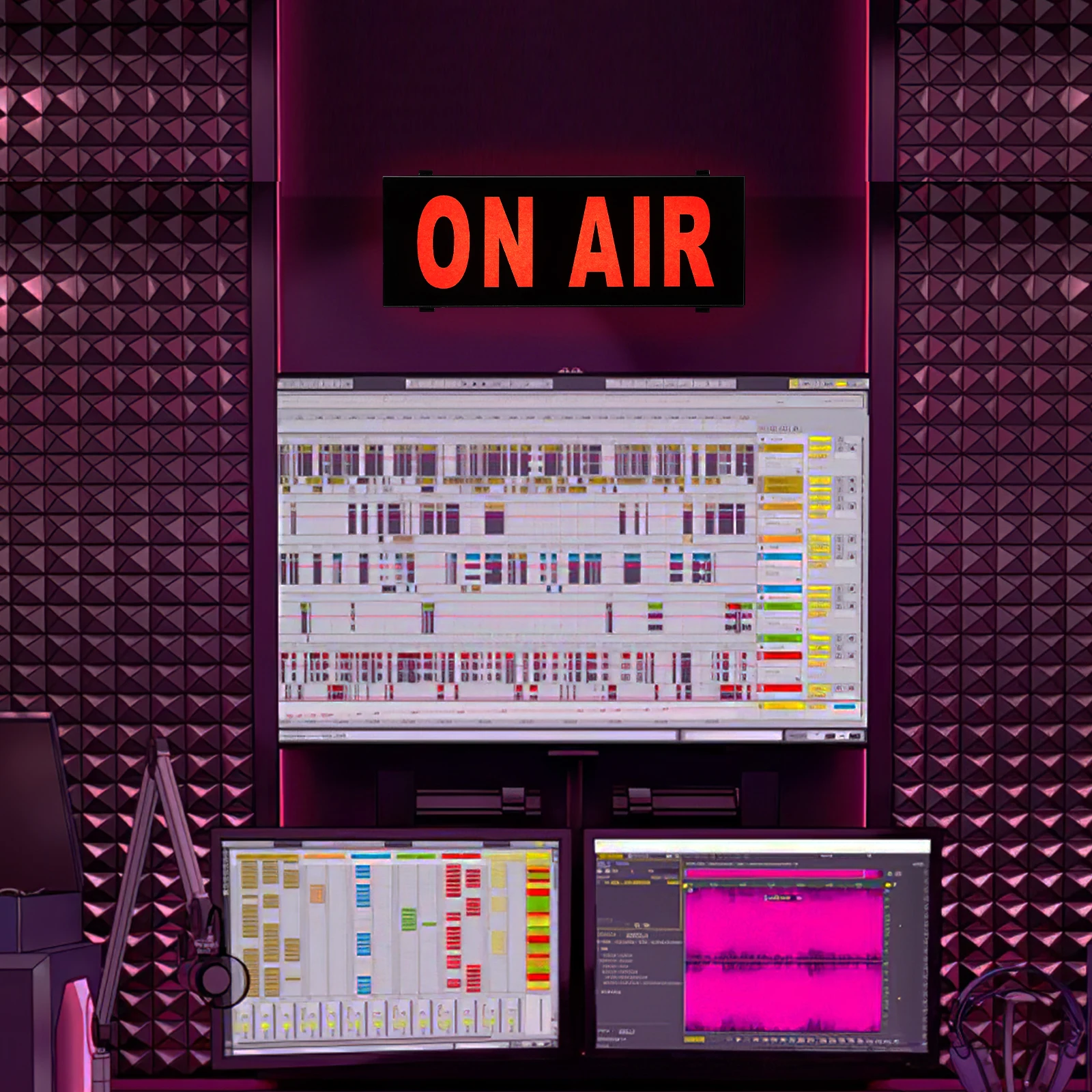 

Warning Sign Light Led Do Not Disturb On Air Sign For Office Home Studio Broadcast Recording Wall Window Bar Hotel