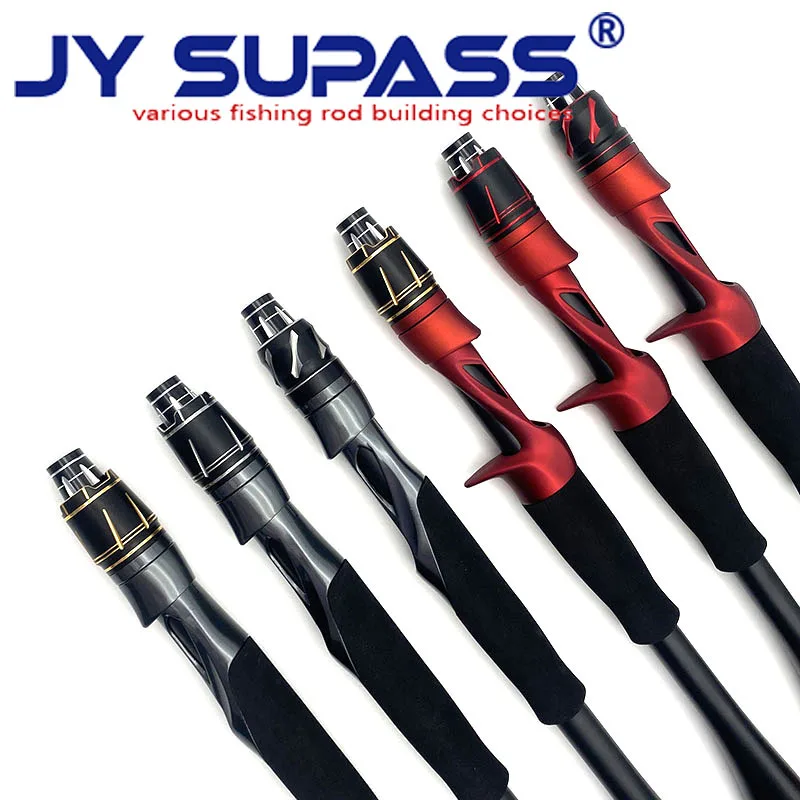 JY SUPASS YSS-YCS قصبة الصيد مخصصة عالية الجودة بكرة مقعد قفل الجوز ملحقات الصيد لإصلاح القضيب