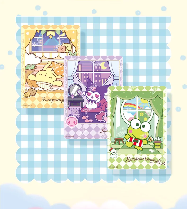 KAYOU Original Authentische Sanrio Exquisite Sammelkartenkollektion – PR Hello Kitty Sammelkartenspielzeug als Weihnachtsgeschenk – Detail 31