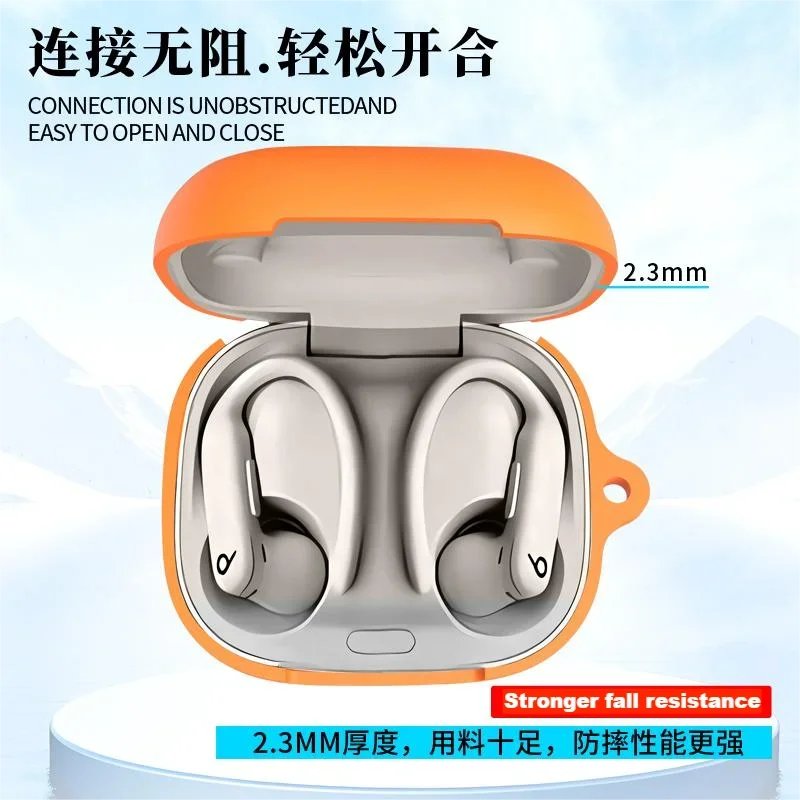 For Powerbeats Pro2 Earphone Case For POWERBEATS PRO 2 Silicone Soft Stronger Fall Headphones Cover Bluetooth Headset Protector