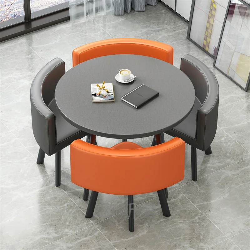 Waterproof Study Dining Table Onement Small Nordic Newclassic Coffee Nail Dining Table Computer Balcony Mesa Comedor Furniture