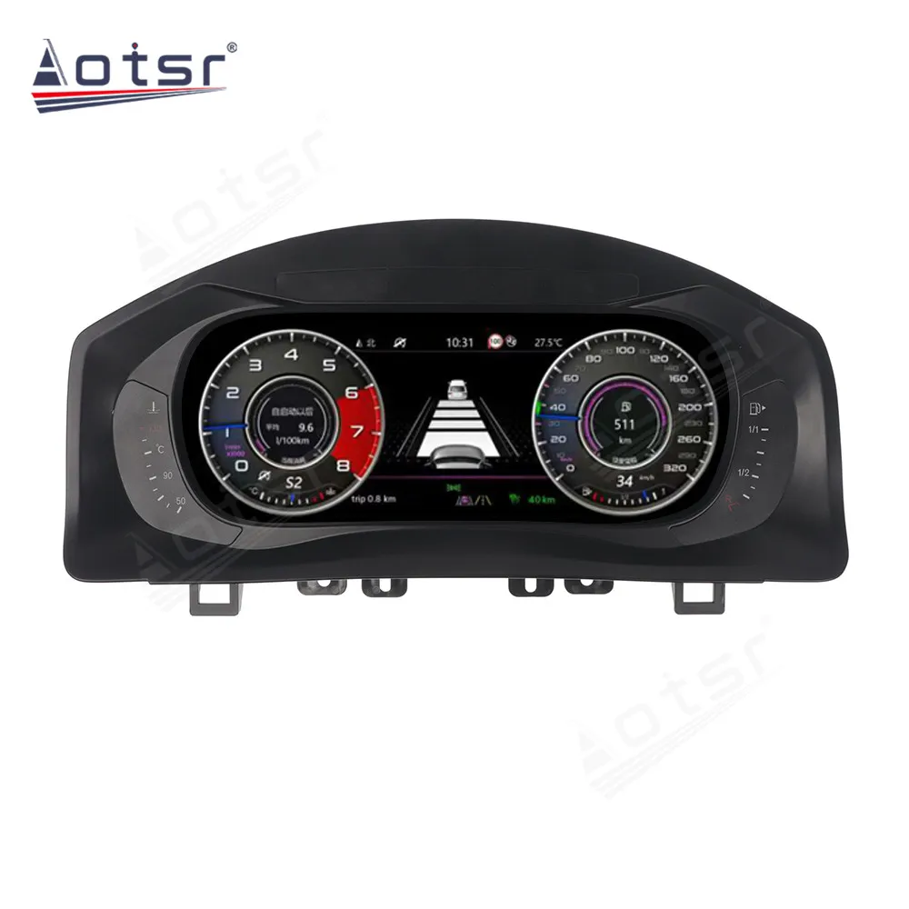 

Digital Dashboard Virtual Cockpit For Volkswagen Tiguan High Resolution Multi-Function Gauge Upgrade Accessory