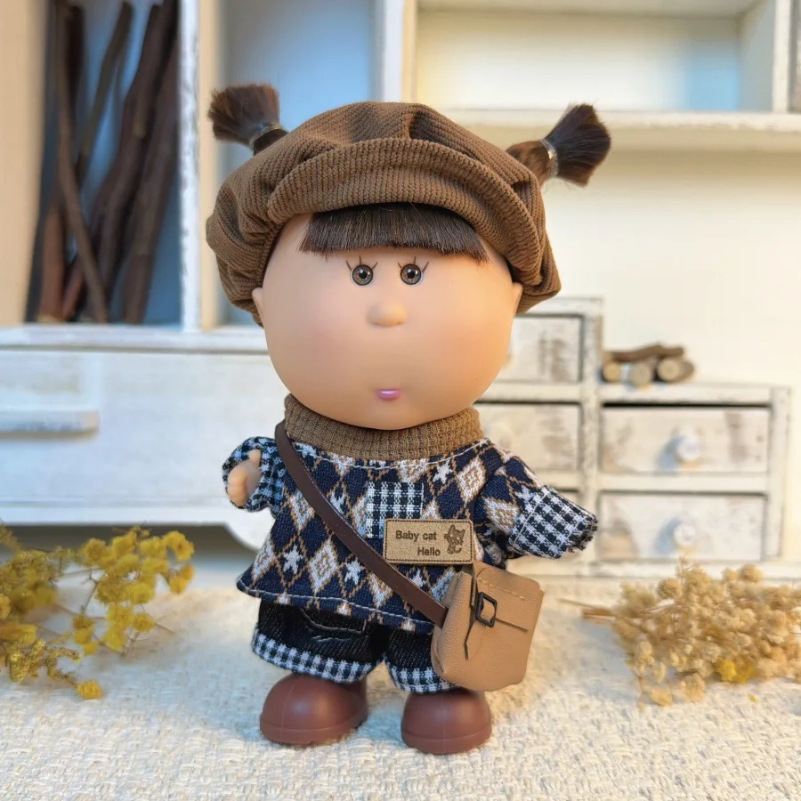 18cm Spanish Mia Potato Doll Only Clothing Vinyl Toy, Lovely Birthday Gift & Party Souvenir Decor
