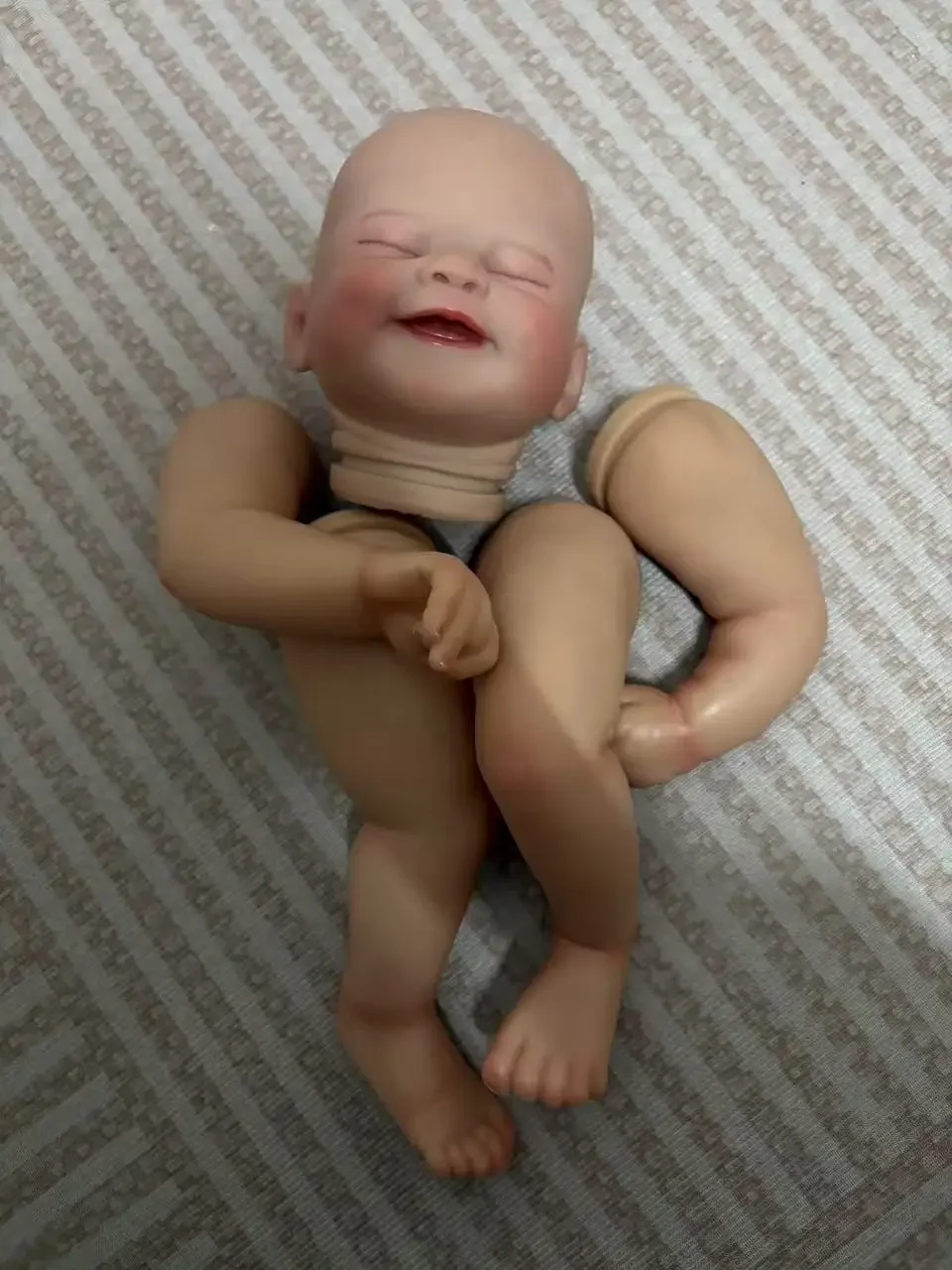 EGO Customzied suministro limitado 18 pulgadas Reborn Baby Alisha Kit pintado DIY parte regalo de Navidad