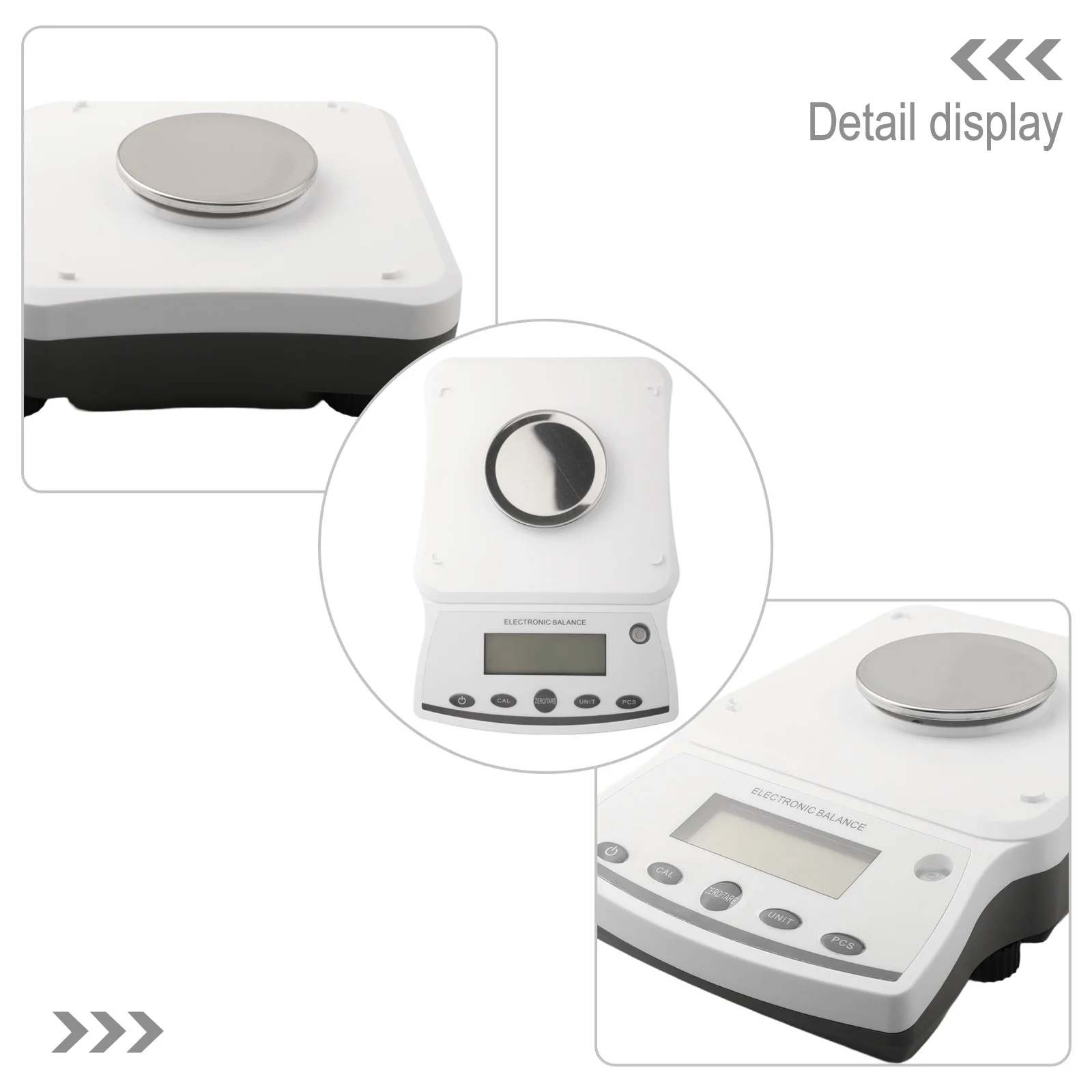 

Sleek Electronic Analytical Scale Capable of Measuring Weight Accurately to Within 0 001g With Added Protection Layer