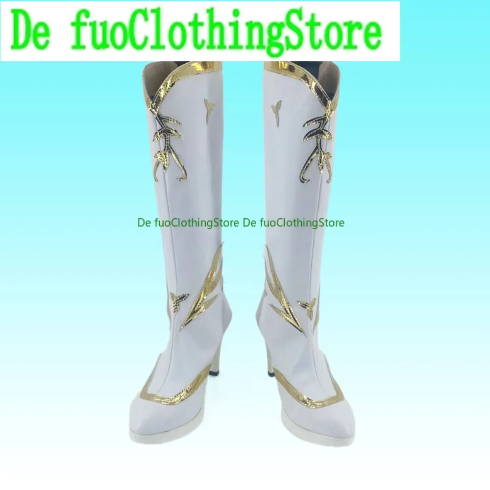 รองเท้าคอสเพลย์ Vocaloid สำหรับงานอนิเมะ คอนเวนชั่น การแสดง รองเท้าสำหรับเล่นเกมอนิเมะ บทบาทสมมติ ชุดฮาโลวีน อุปกรณ์ประกอบฉาก รองเท้าบูท DefuoClothing