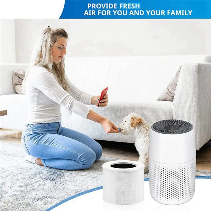 A99U Replacement HEPA Filter Compatible for Levoit Core Mini-RF Air Purifier, 3-In-1 Filtration System, H13 True HEPA Filter view 6