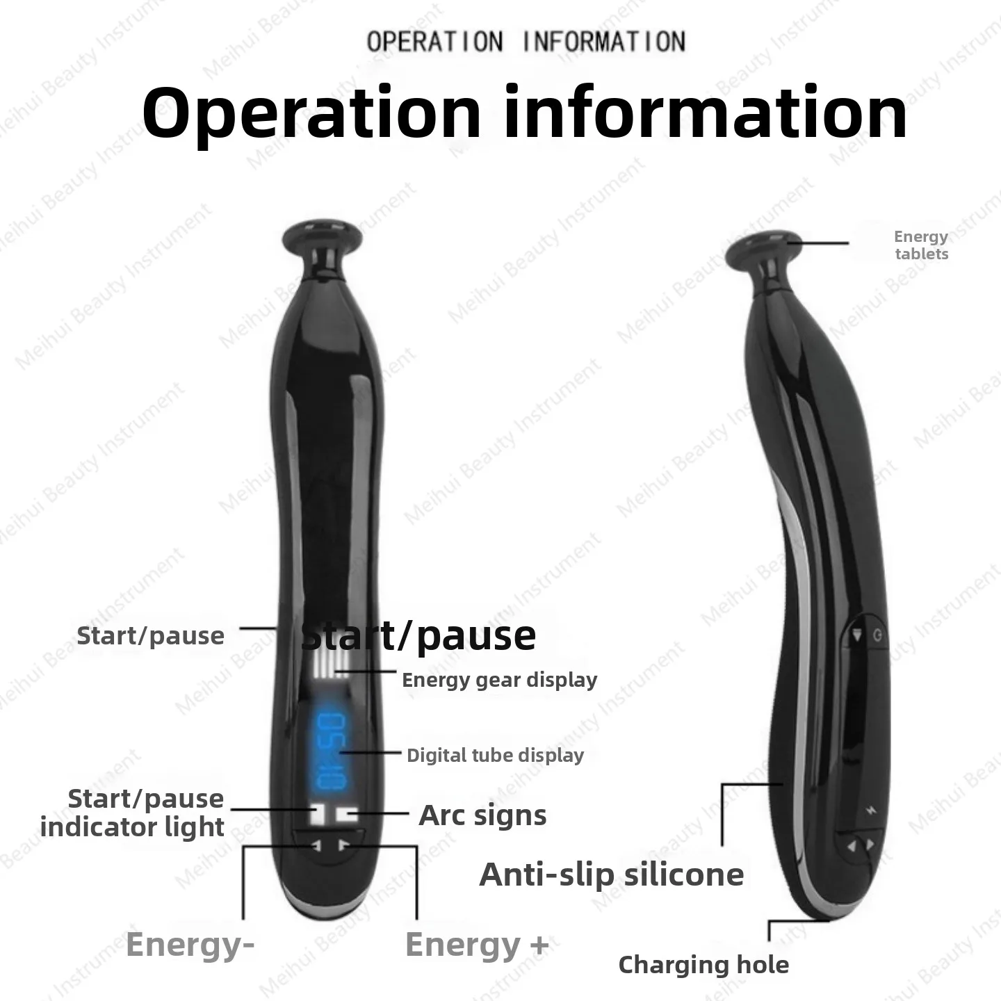 Plasma Air Acne Removal Instrument Household Facial Ozone Ion Beauty Instrument Electrotherapy Instrument