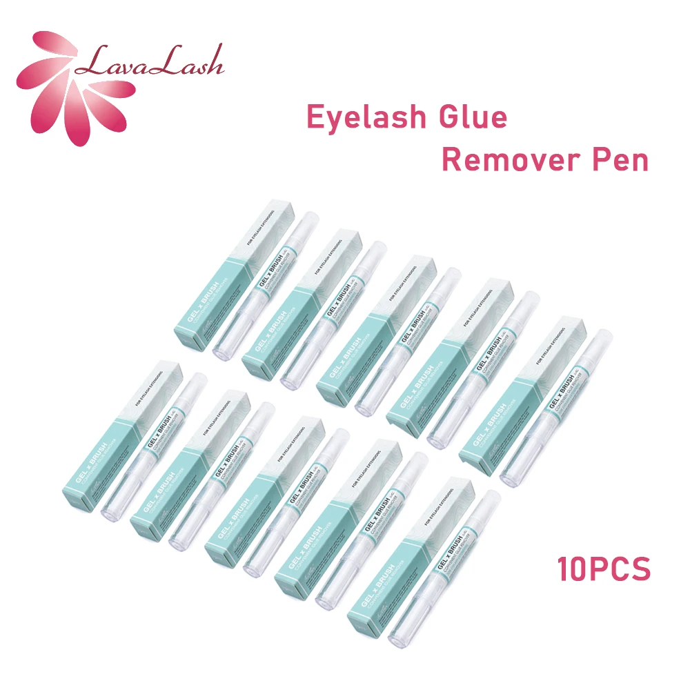 Professional New Fake Eyelash Glue Remover Pen Non-irritating faster Gel Remover Pen 5ml Gel Remover Brush tools