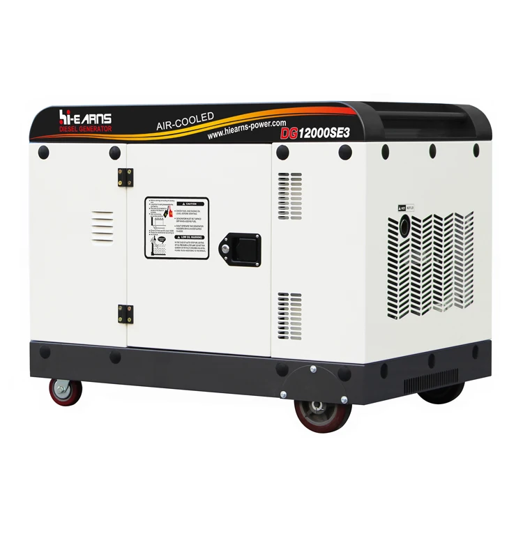 

Made In China Single Phasee 8kw 198 Engine Air Cooled Silent Type Diesel Generator