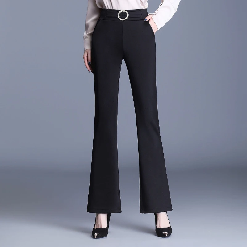 女性のズボン流体 Y2k ストリートスラックス原宿トレンド 2025 Xxl ヴィンテージクラシック韓国ファッション G カジュアル女性のパンツフレア