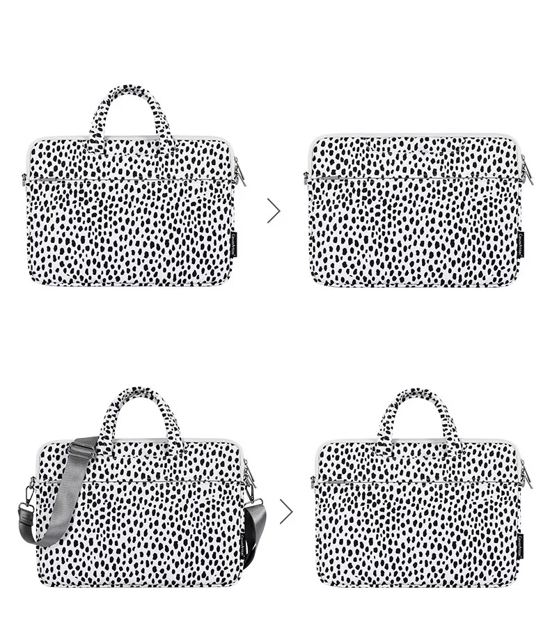 Imagem -03 - Bolsa Mensageiro para Homens e Mulheres Lady Laptop Bolsa Bolsa de Ombro para Macbook Notebook Computador pc Marca H36 131415 Polegada Dropship