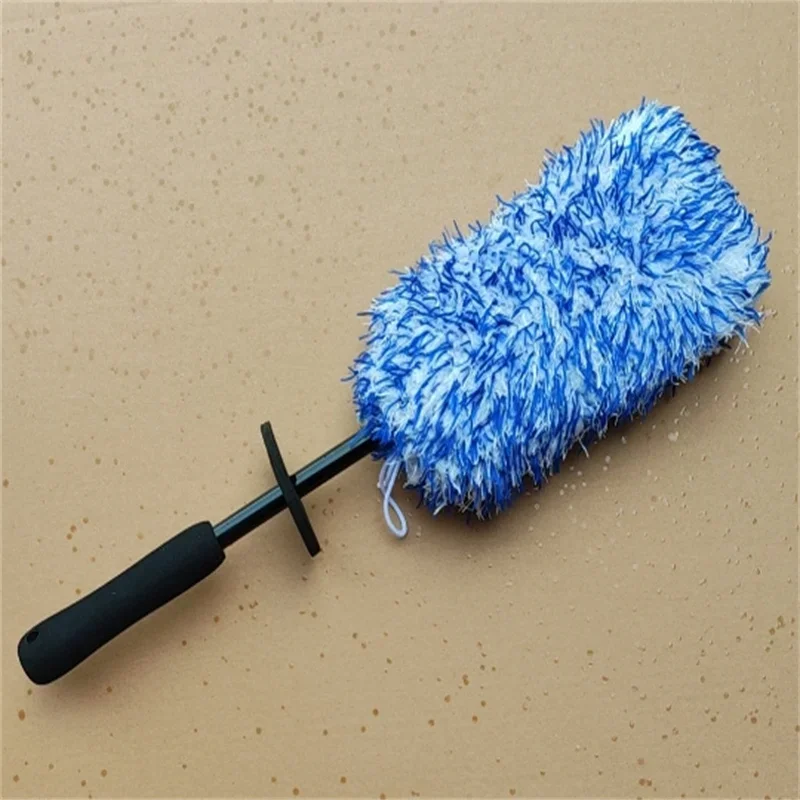 Plush Microfiber Car Wash Brush Tire Rim Wheel Cleaning Brush Wheel Brush Car Detailing Accessories